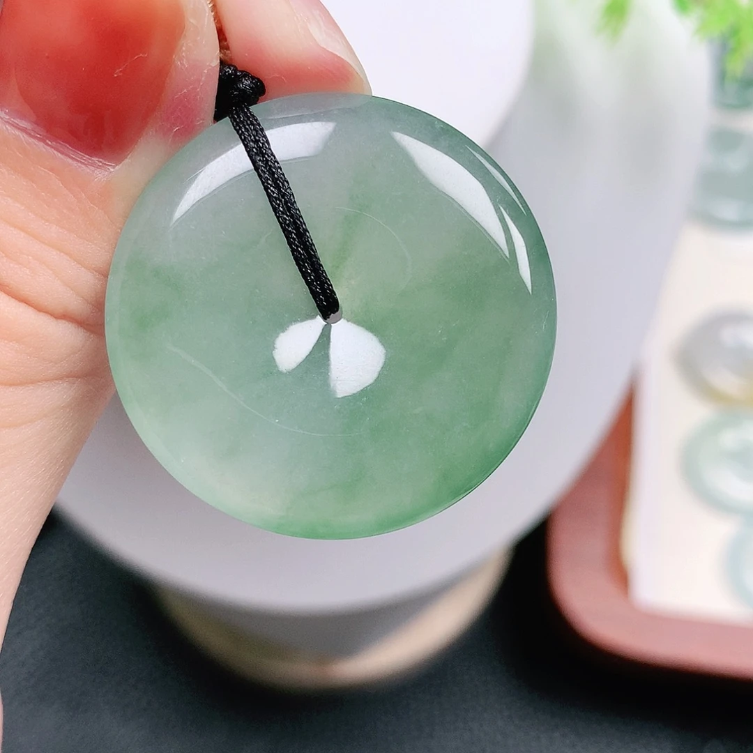 颈饰未镶嵌翡翠平安32-5.8