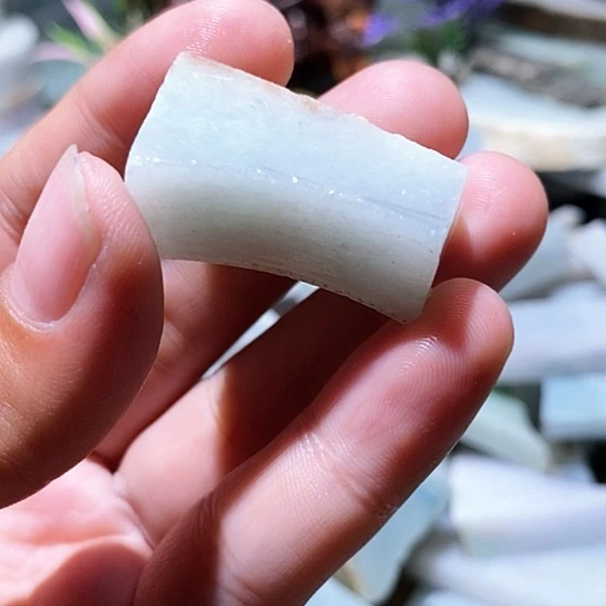 散珠翡翠边角料138