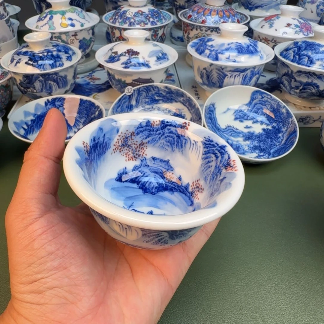 纯手工纯手绘茶具50