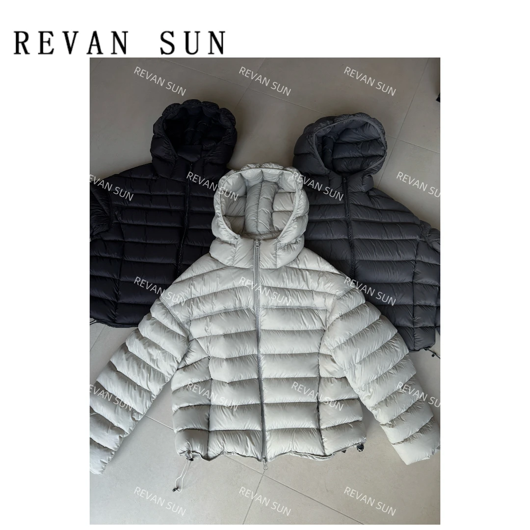 REVAN SUN ---大骨架穿搭 伶韵 连帽羽绒服 Q480
