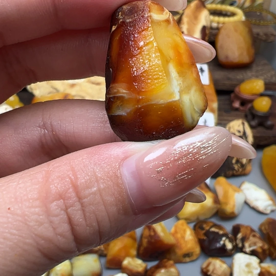 未镶嵌定制琥珀蜜蜡