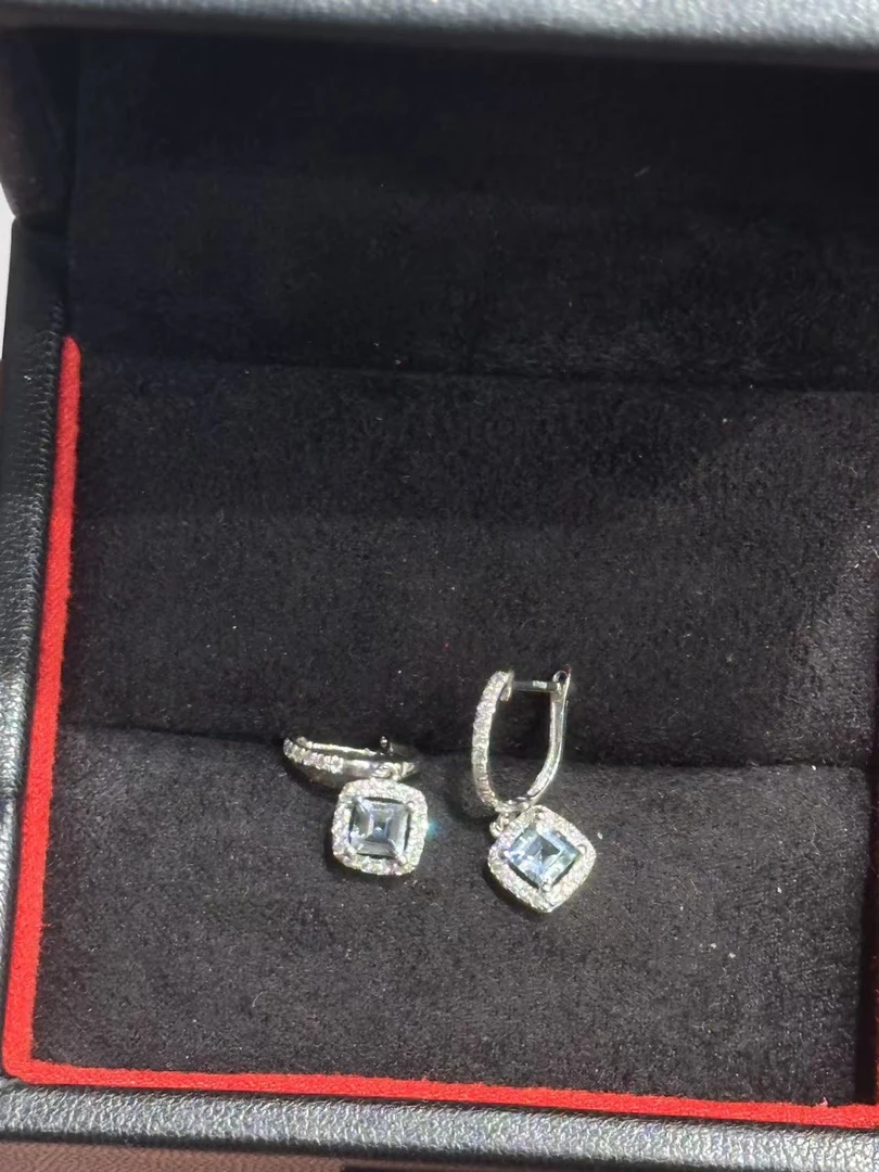 【六言高定】01697重金海宝方块耳坠