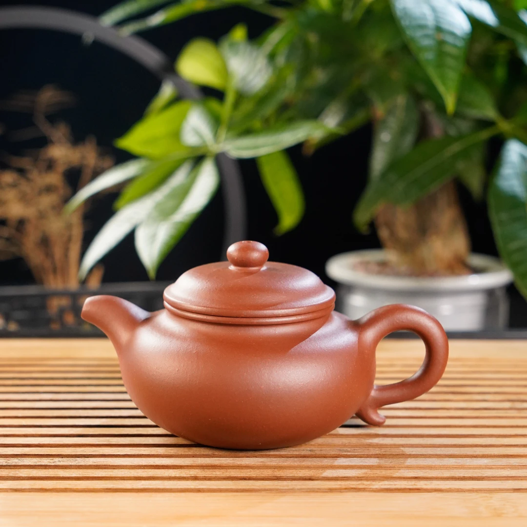 GSJZ4-30   宜兴手工紫砂  潘壶