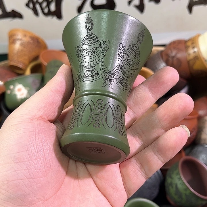 茶杯紫砂全手工紫砂主人杯