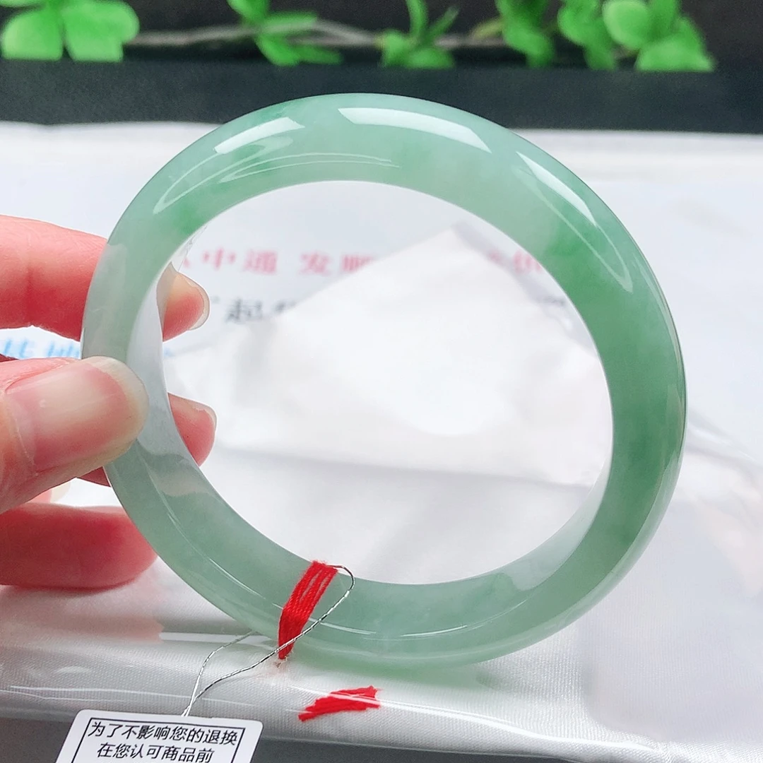 未镶嵌手镯翡翠58圈