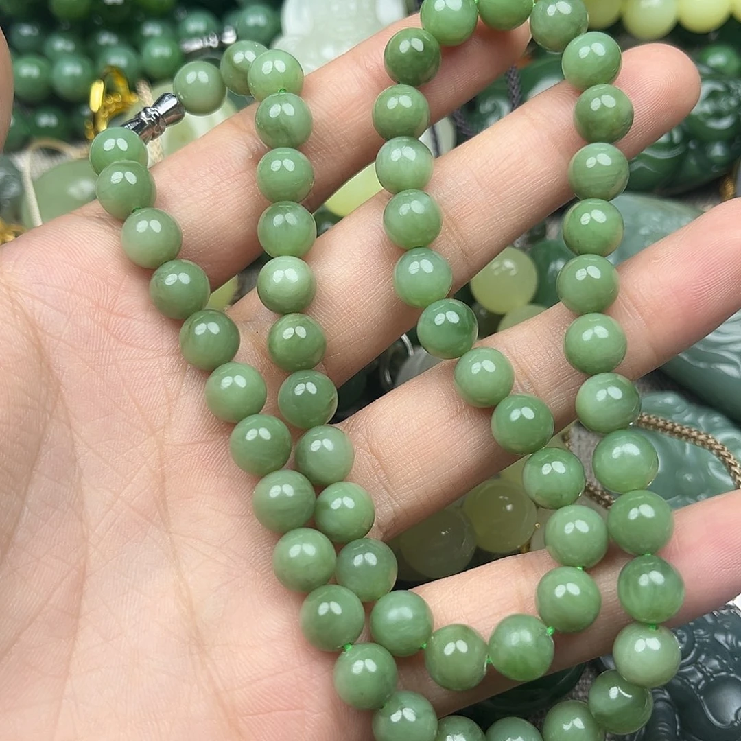 和田玉（碧玉）未镶嵌颈饰