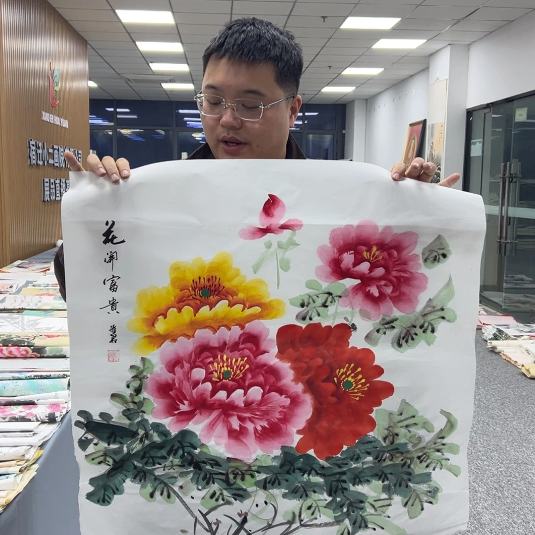 国画国画纯手绘作品