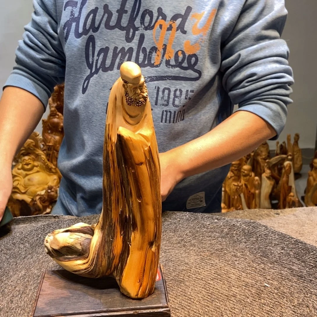 柏木（崖柏）太行崖柏根雕摆件