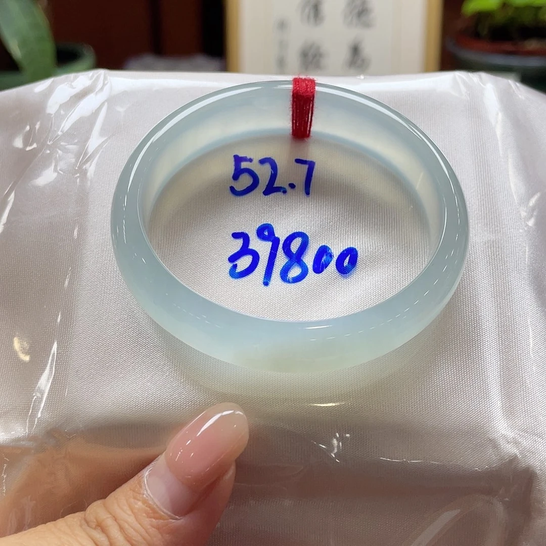 翡翠未镶嵌手镯48 号链接