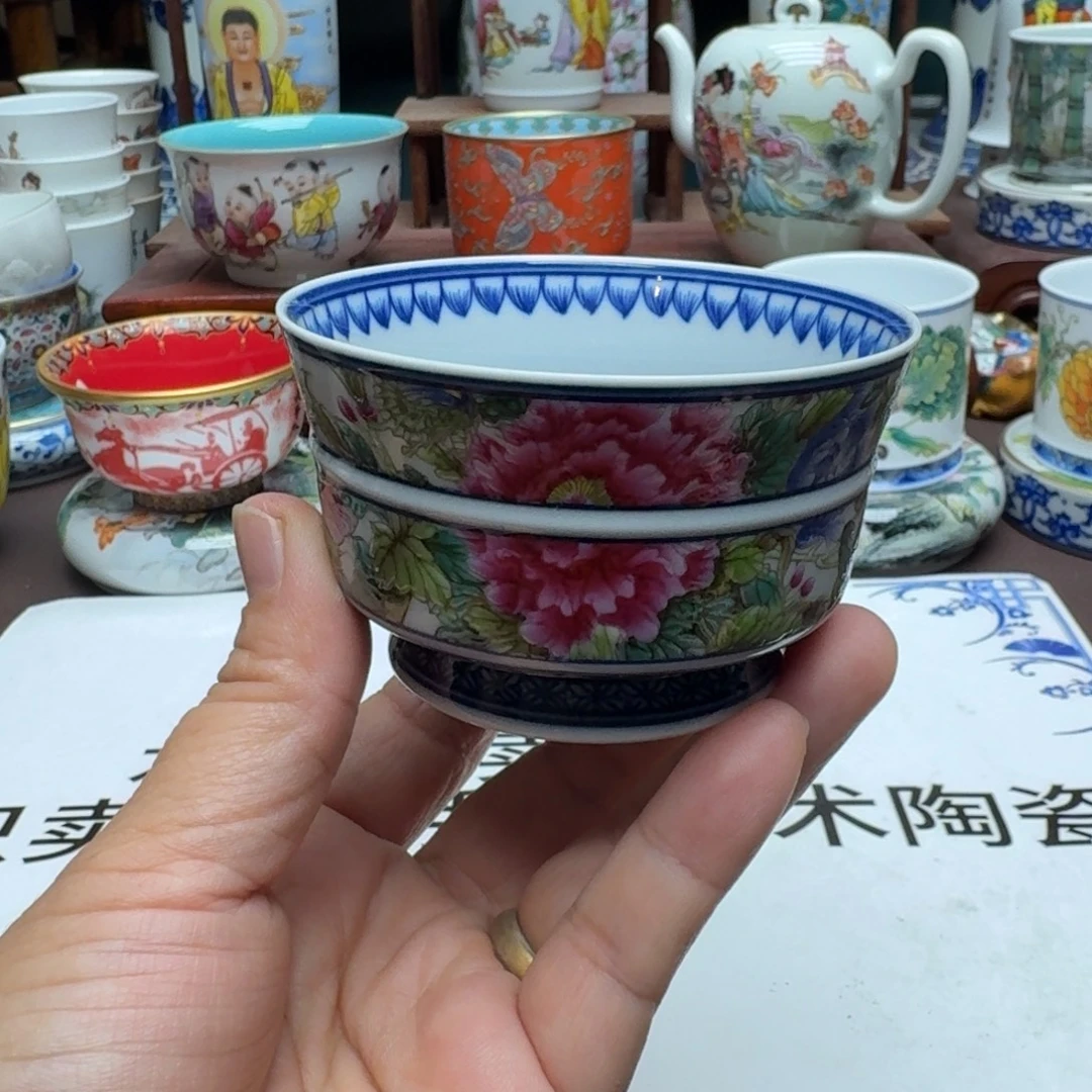 景德镇手工手绘展示