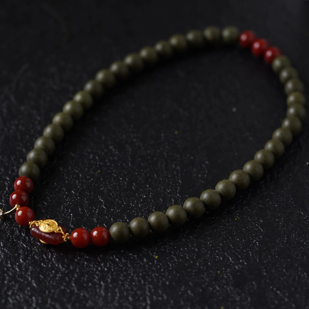 【珊木居】HXZ1217JY TO-P系列 梦灵合香珠0.8圆珠双圈手串