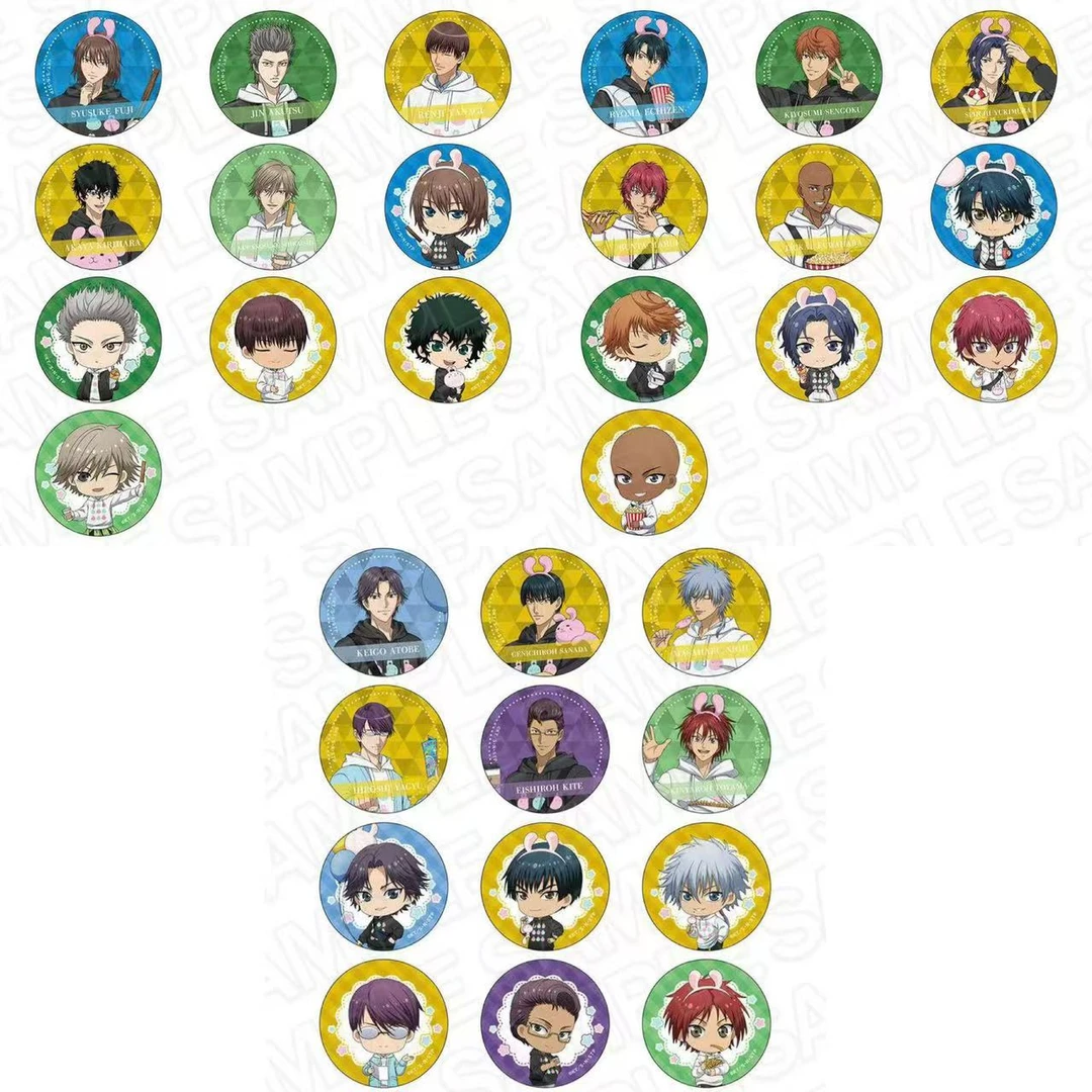 【新网球王子】网球王子 横滨 游乐园联动吧唧 代拆徽章盲盒