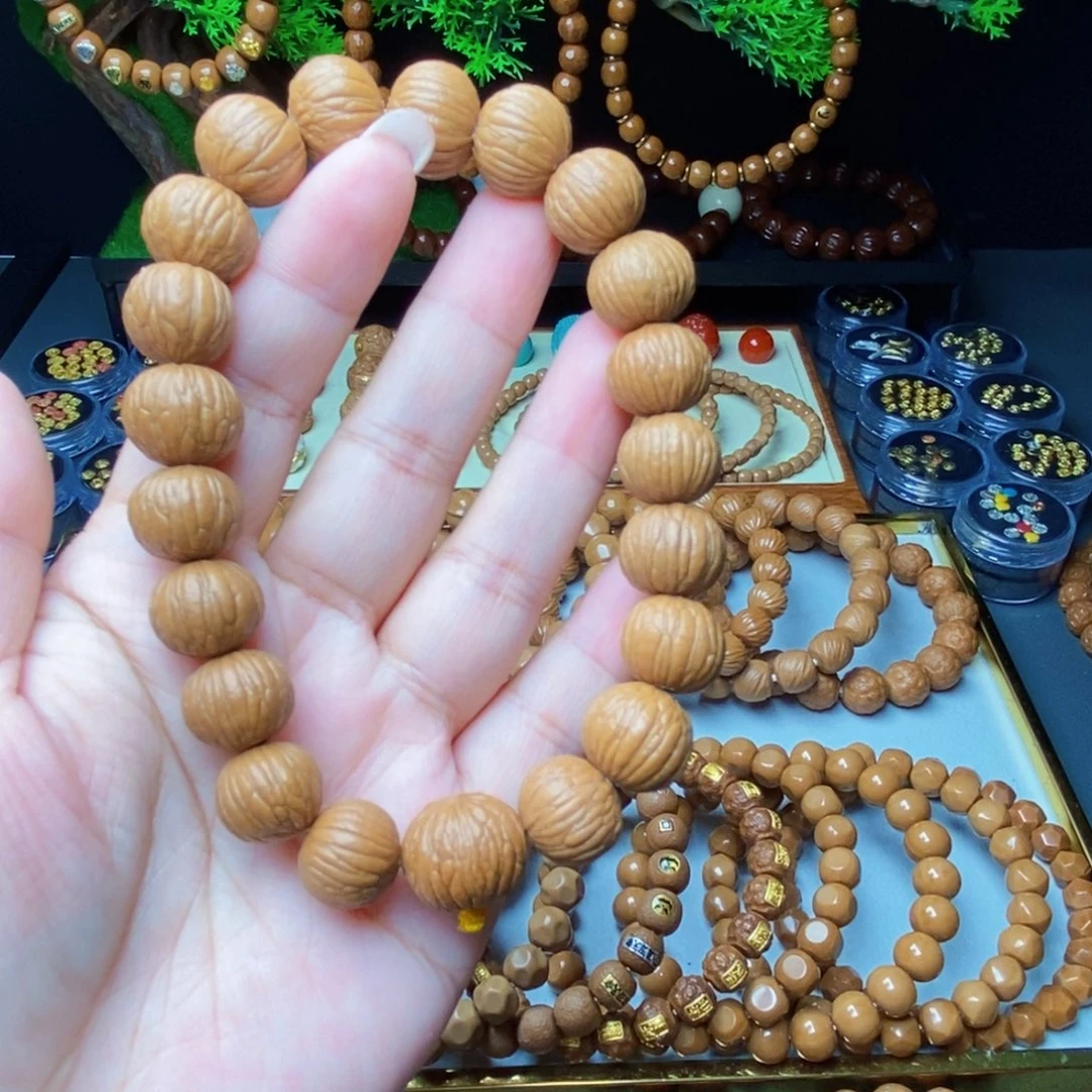 猴头核桃手串今天