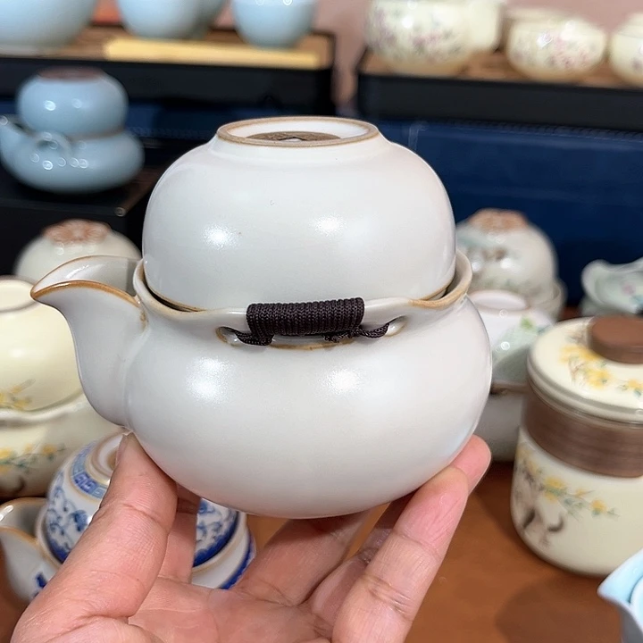 米黄手抓壶一壶一杯年货节