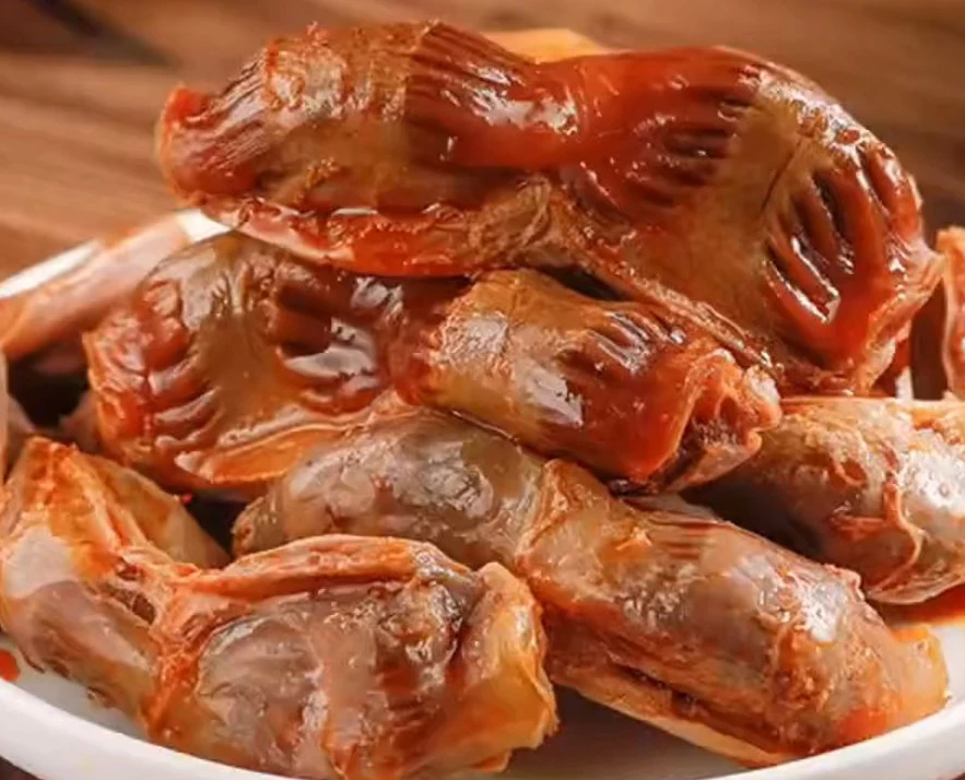 麻辣口味鸡胗 五香鸡腿 虎皮鸡爪开袋即食休闲追剧解馋小吃零食