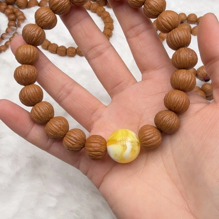 猴头核桃手串14+土豪原皮原皮原生态