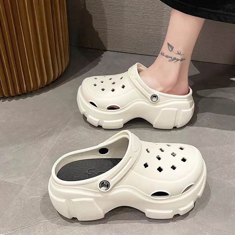 （柚子同款）夏款时尚洞洞拖鞋123