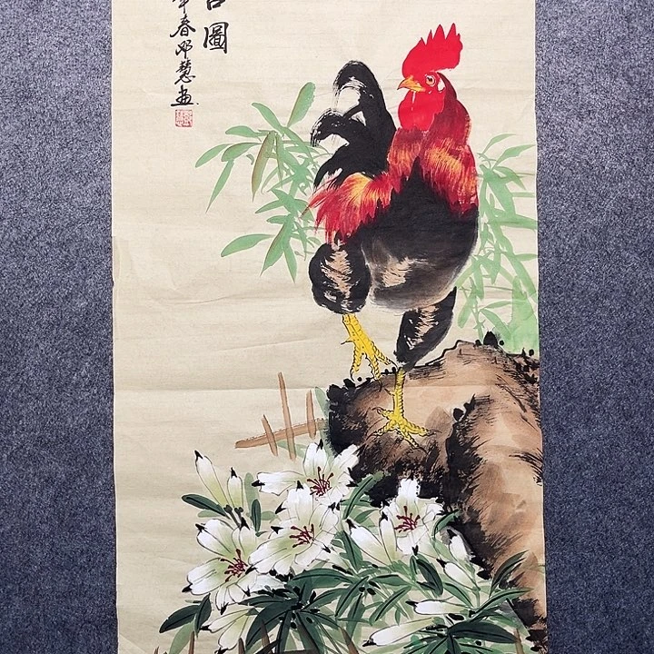 花鸟国画作品手绘