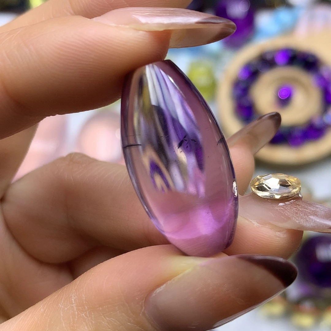 水晶珠宝半成品未镶嵌