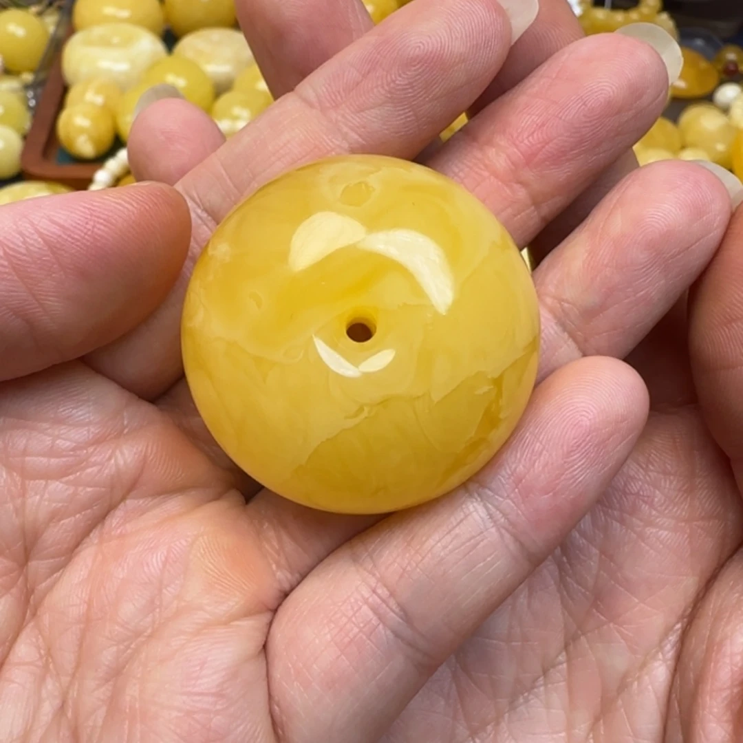 蜜蜡未镶嵌颈饰天然蜜蜡