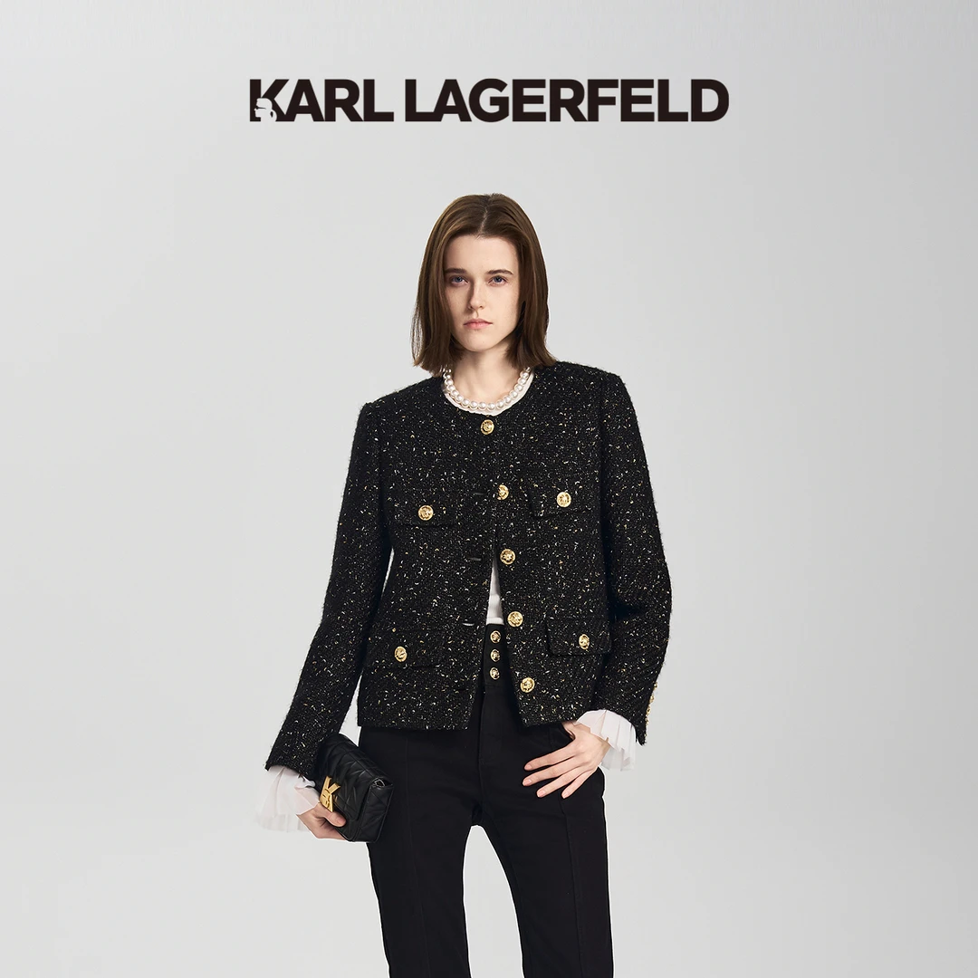 【婷婷专属】KARLLAGERFELD 秋季新款短外套M26E1519