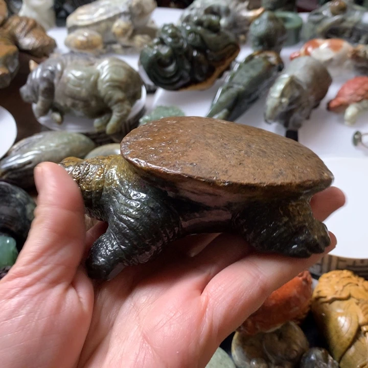 岫岩河磨玉（透闪石质玉）手链未镶嵌