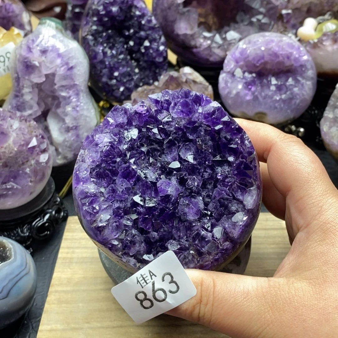 未镶嵌大型摆件（非配饰）紫晶