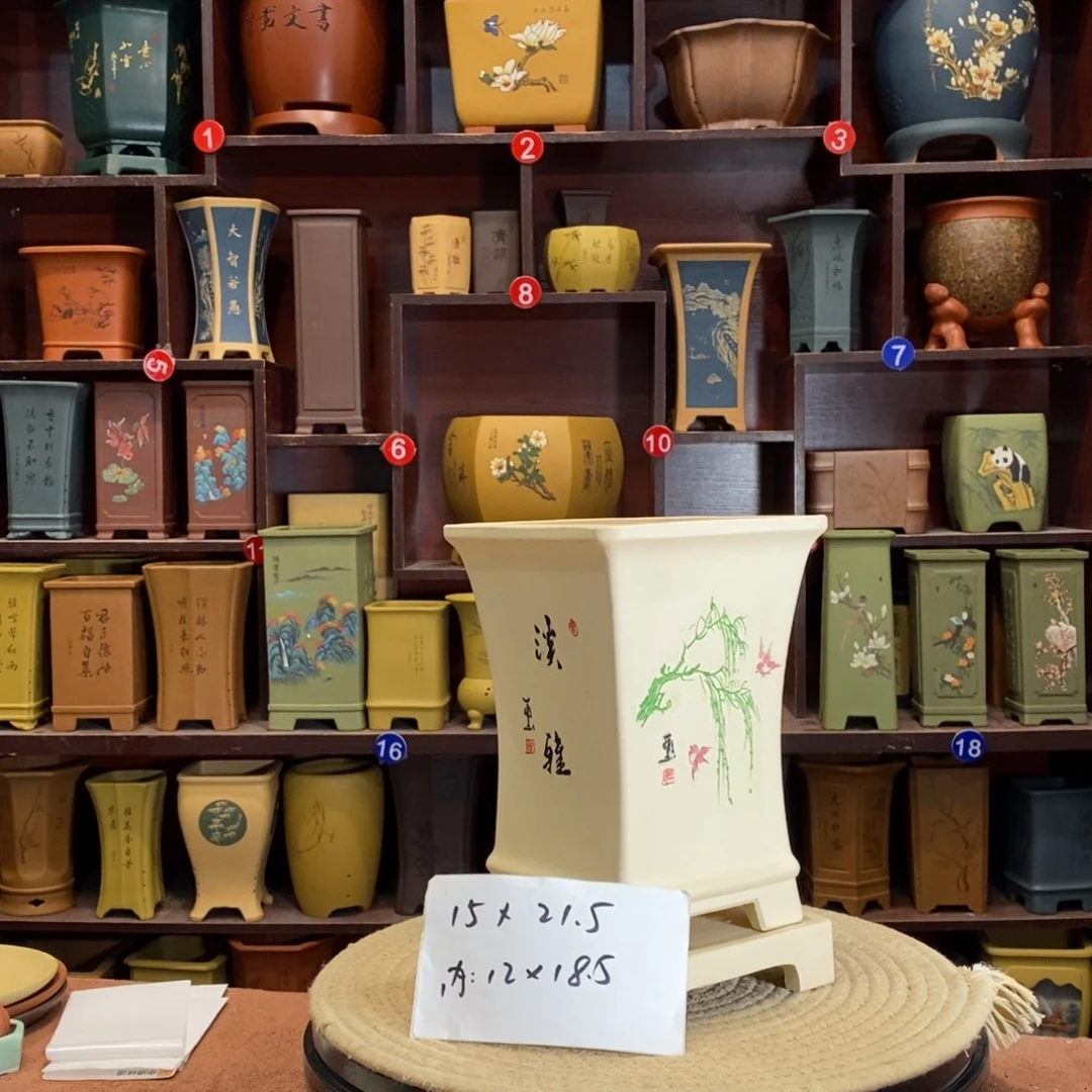 紫砂花盆紫砂艺术