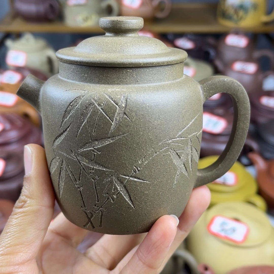 紫砂茶壶宜兴紫砂壶微瑕爆铁质