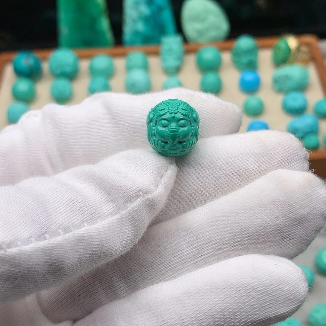 湖北原矿13mm象神珠子