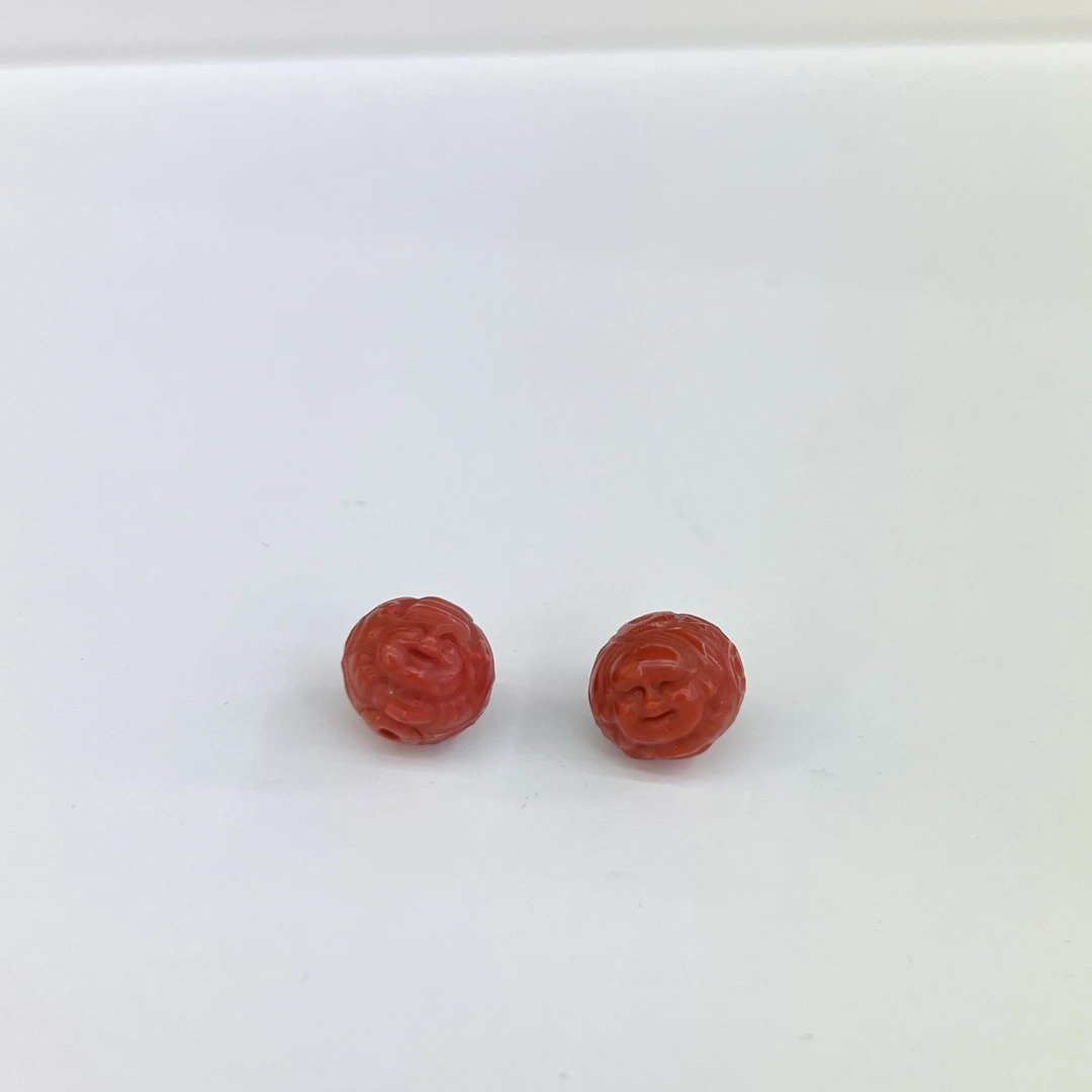 【小宝珠宝】27 T92948-南红单珠吊坠-多样性发一件-12.5mm