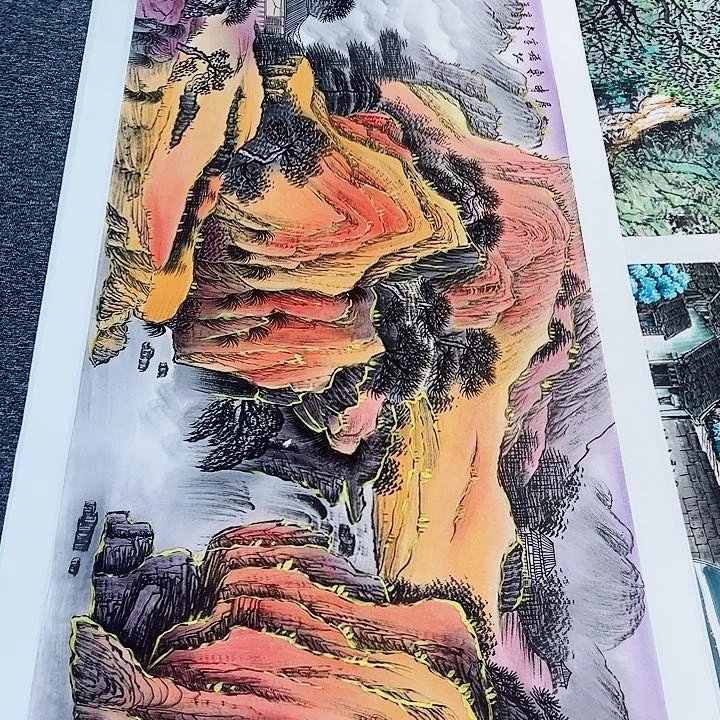 手绘作品全场爆甩炸