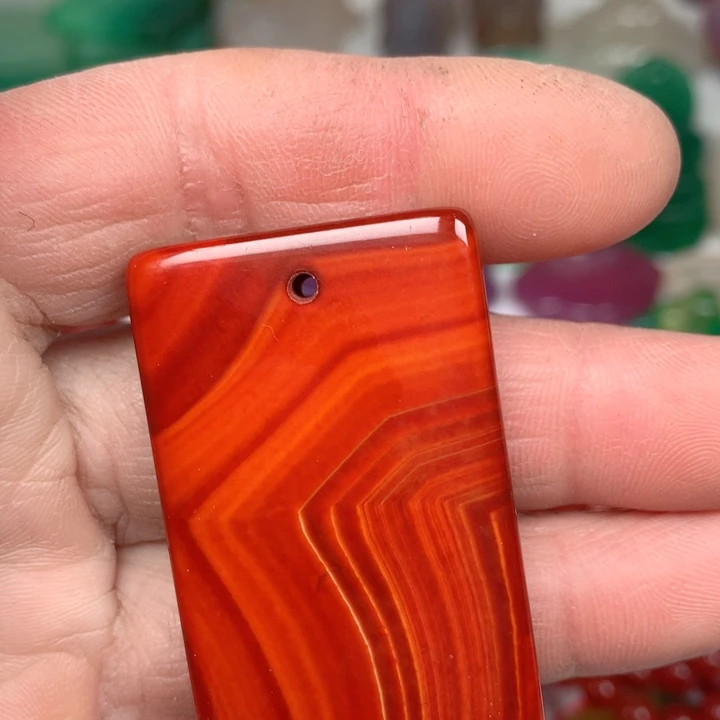 玛瑙/玉髓颈饰未镶嵌飞*