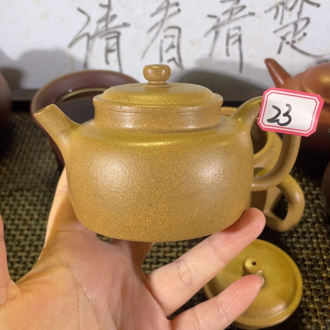 紫砂茶壶美*德钟微瑕全手
