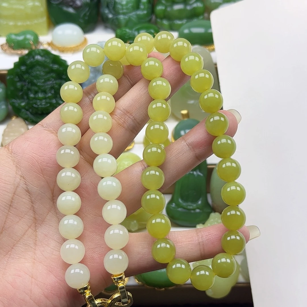 项链未镶嵌和田玉卡10