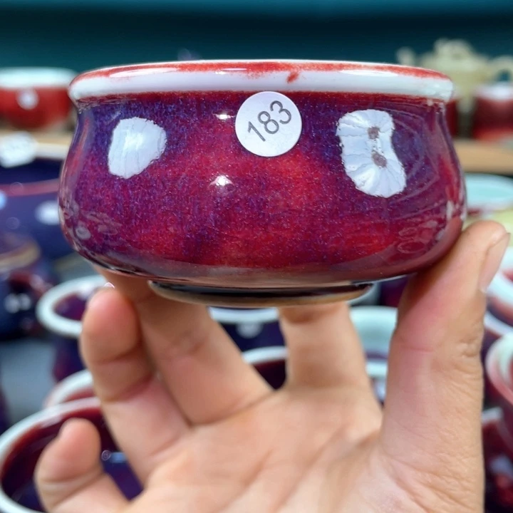 瓷片纯手工制作……微微瑕