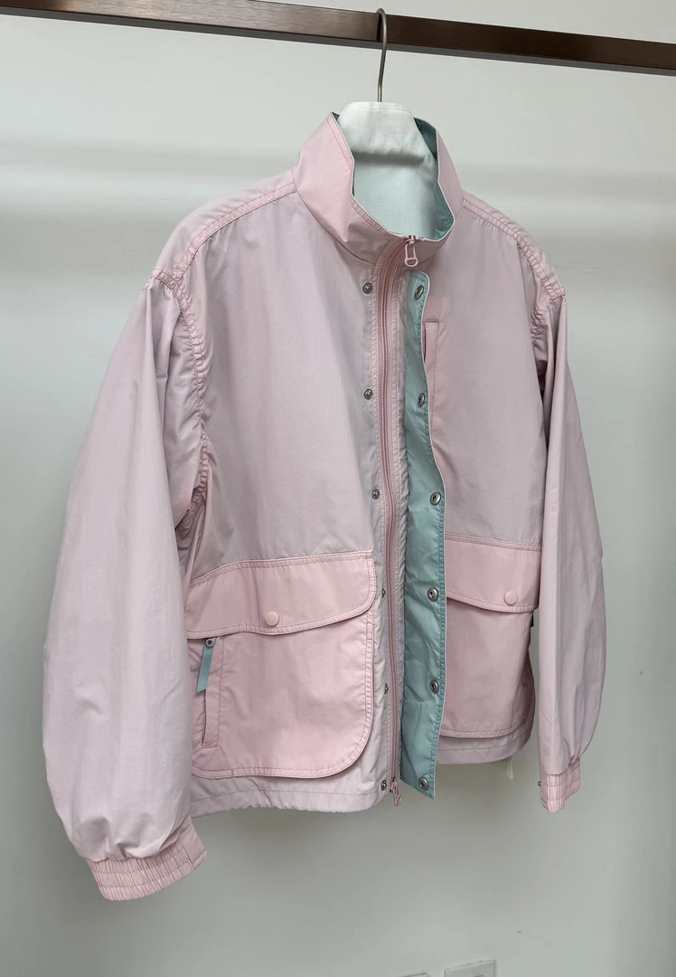 撞色户外工装夹克