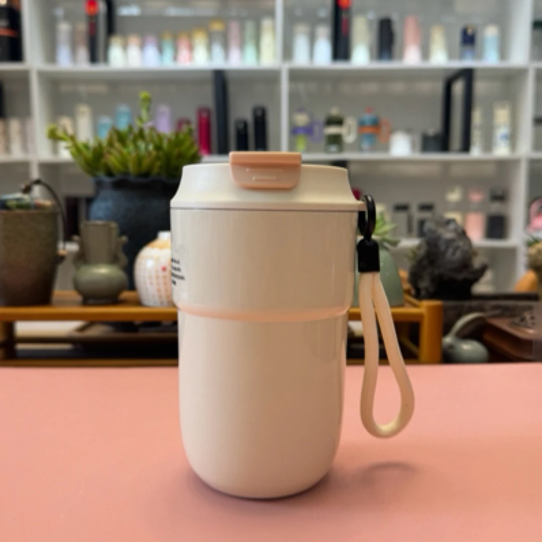 【哈富家】高颜值茶杯网红咖啡杯便携保冷保热学生均可用水杯情侣