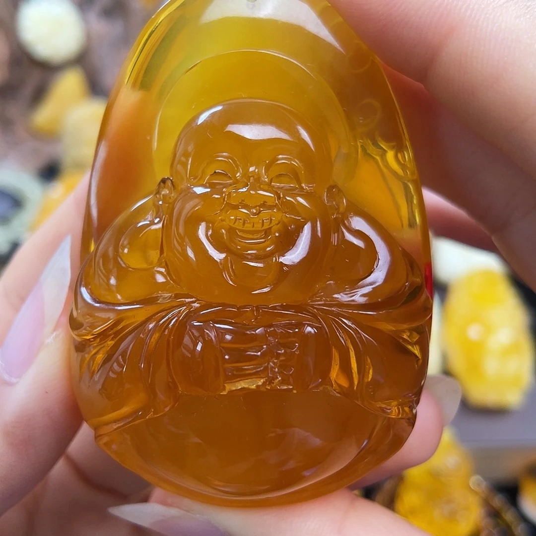 琥珀未镶嵌珠宝奇石