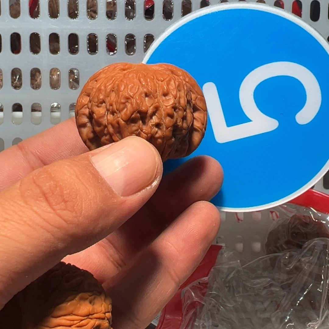 琴***酒文玩核桃，蓝色05号