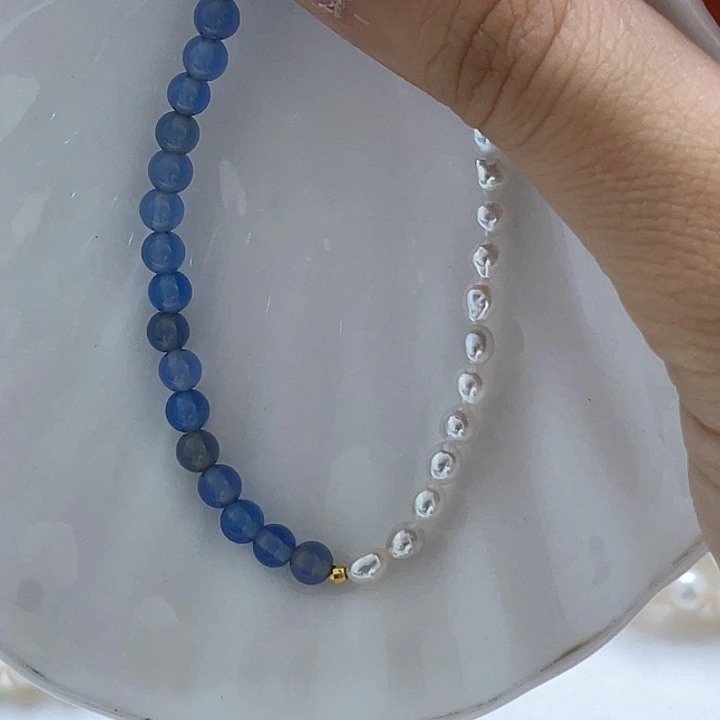 淡水珍珠手绳银S925镶嵌