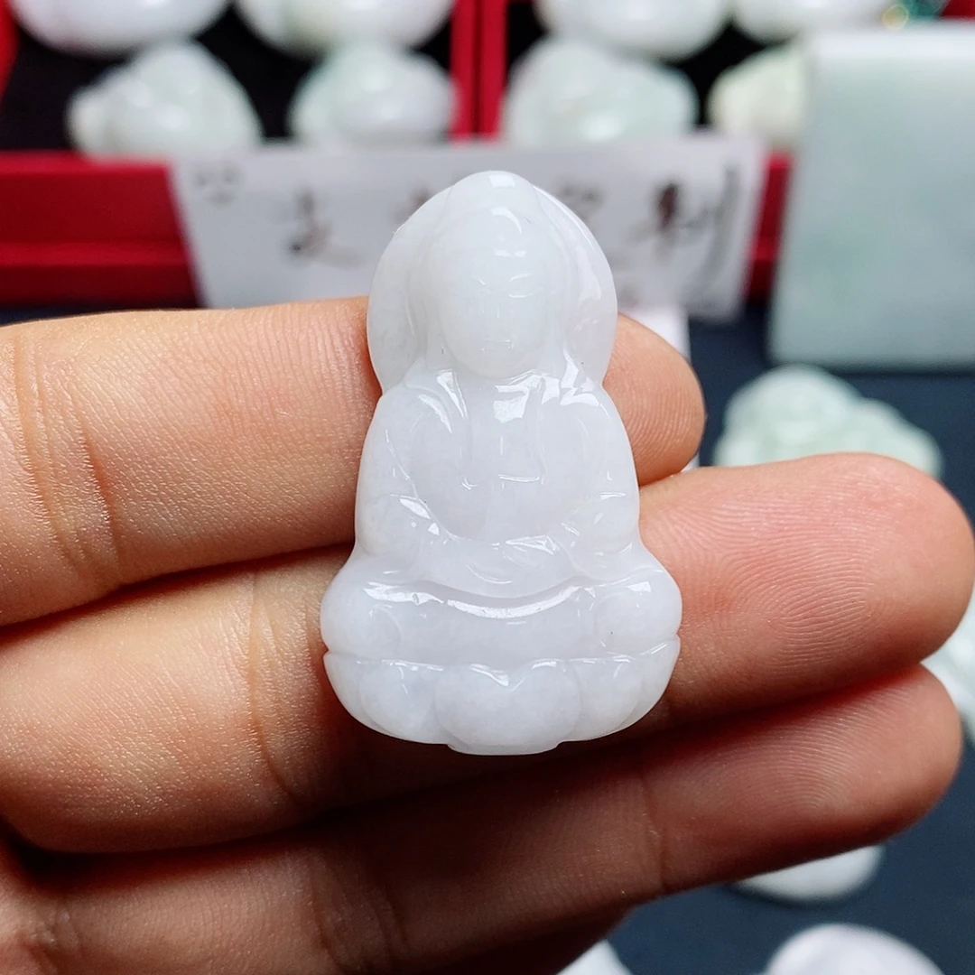 翡翠未镶嵌颈饰/0001