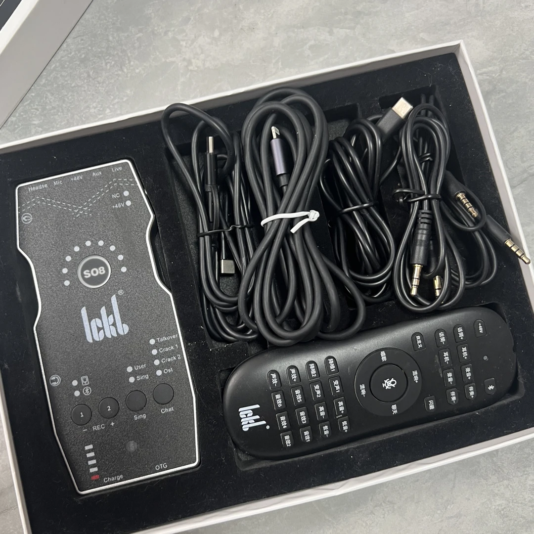 9新 ickb So8六代声卡成色美丽，保证正品质量