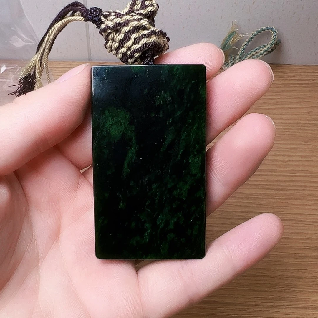 和田玉（碧玉）珠宝半成品未镶嵌