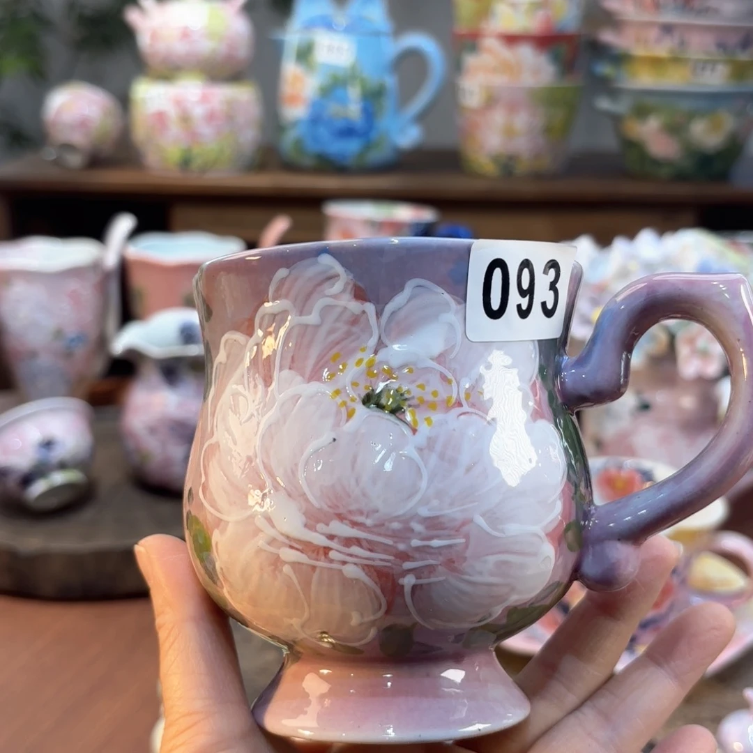 景德镇手绘高温釉下彩陶瓷茶具