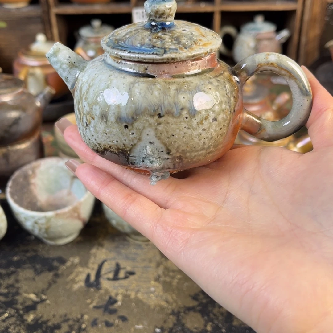 杯柴烧茶器窑宝壶