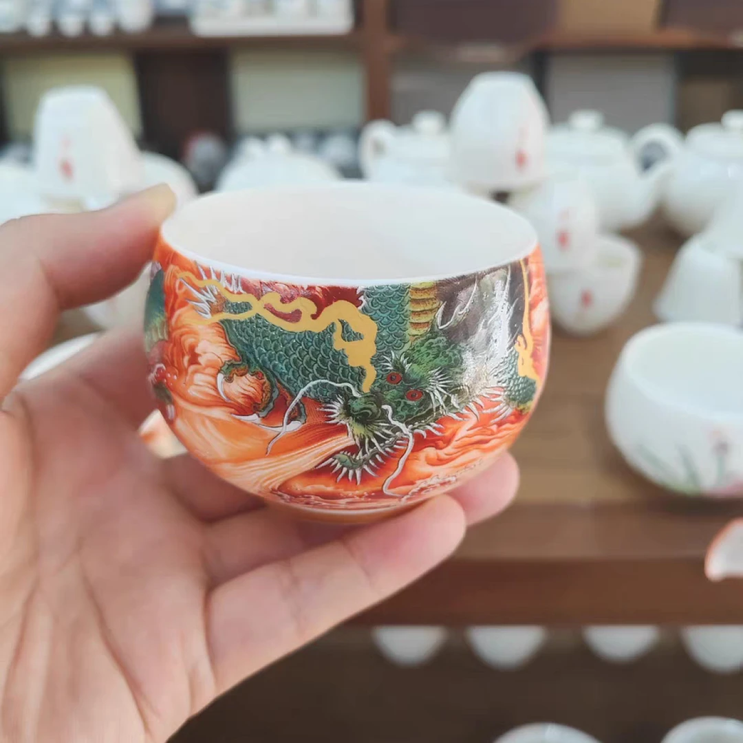 【现货】红龙缸杯G1628