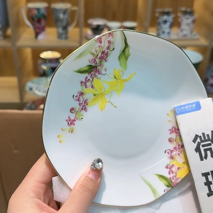 骨瓷实付满10包邮哈若**忧