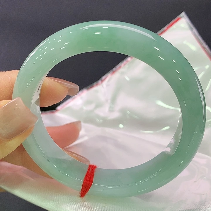 未镶嵌手镯翡翠正圈57