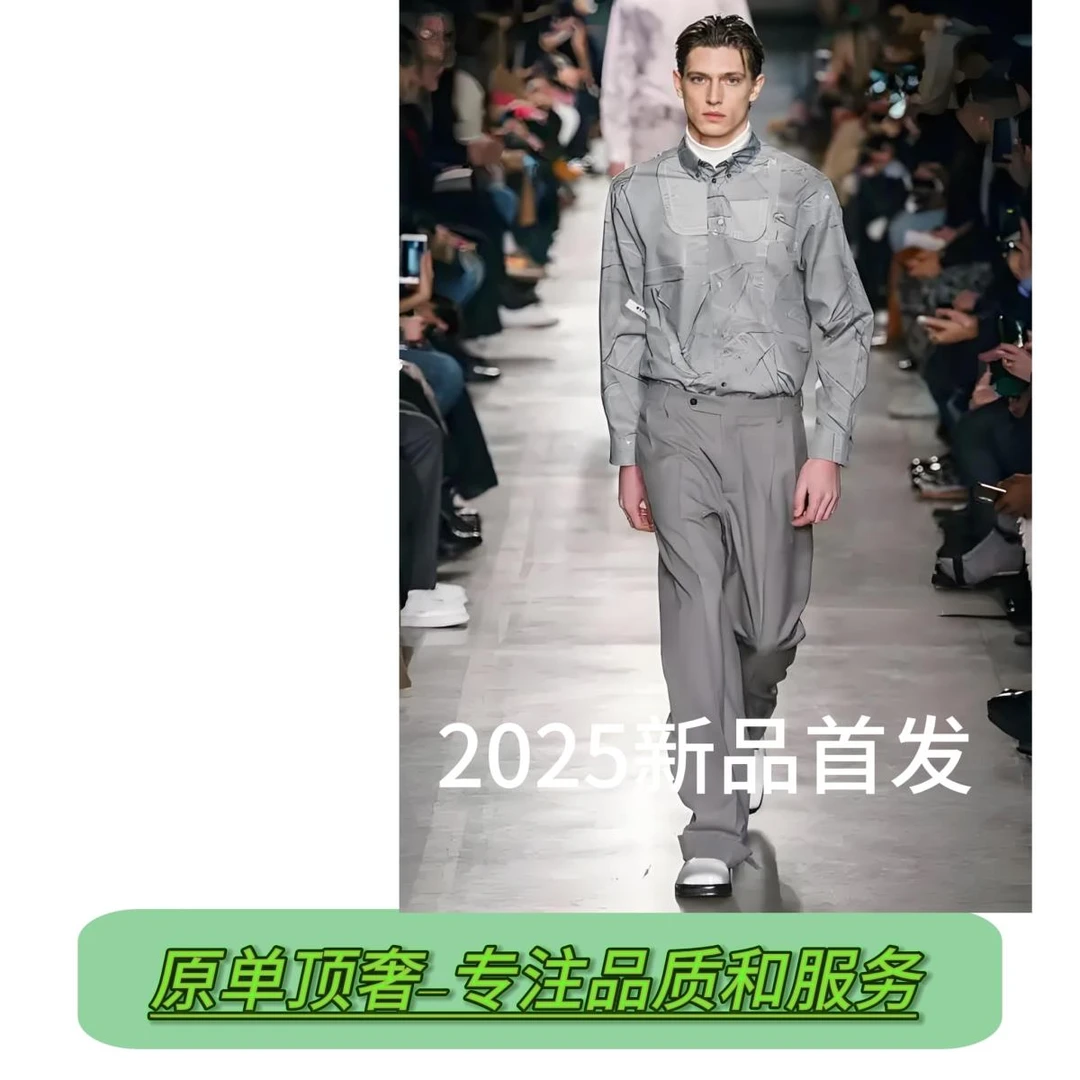 【阿杰-L1983】2025秋季新款高级感男士潮流时尚外套休闲